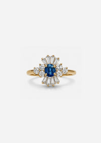 Sunburst Ring - Sapphire