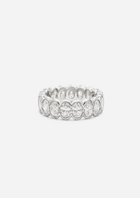 Oval Diamond Eternity Ring