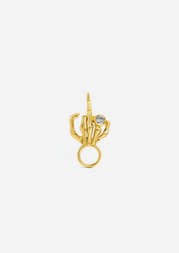 The Finger Skeleton Hand Charm