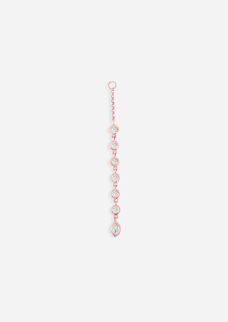 7 Diamond Drop Ear Jacket | Single