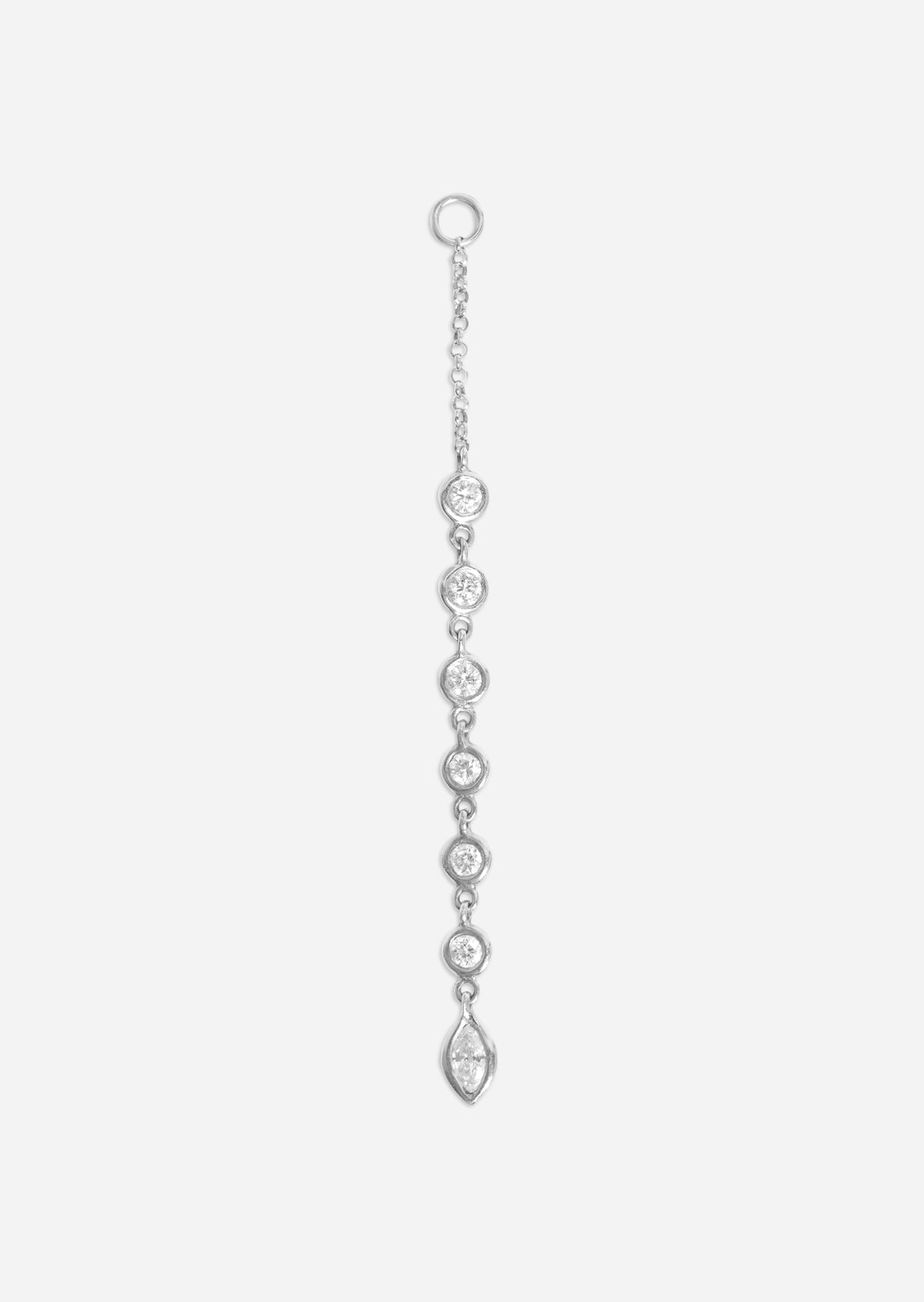 7 Diamond Drop Ear Jacket | Single