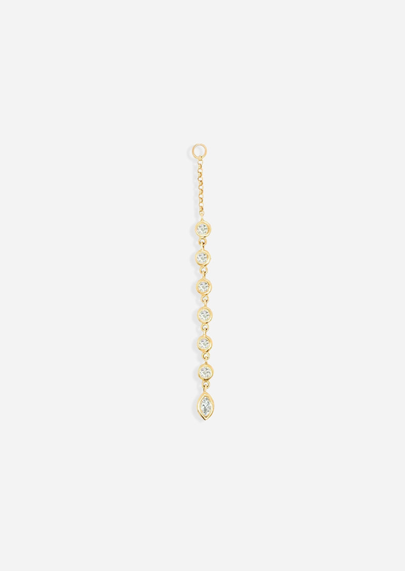 7 Diamond Drop Ear Jacket | Single