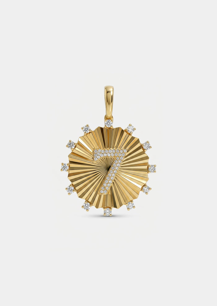 #7 Medallion Charm