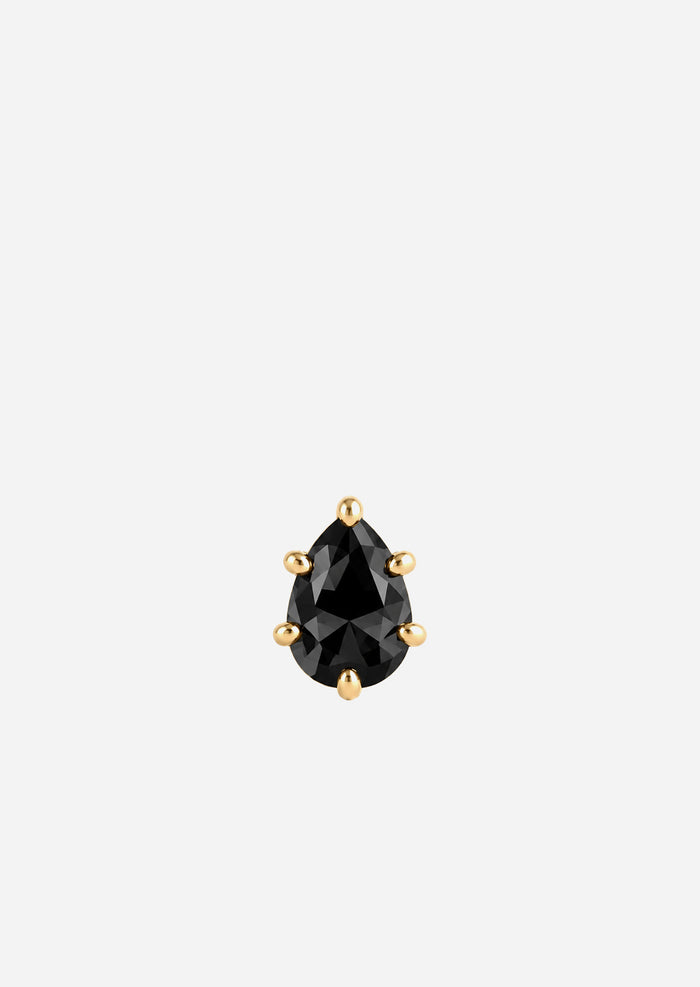 Abyss Threaded Flat Back Earring