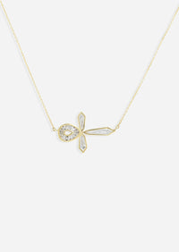 Diamond Ankh Necklace