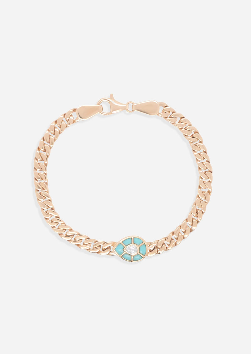 Ankh Inlay Bracelet