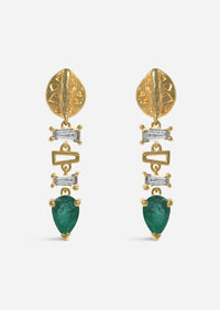 Backbone Baguette Earrings