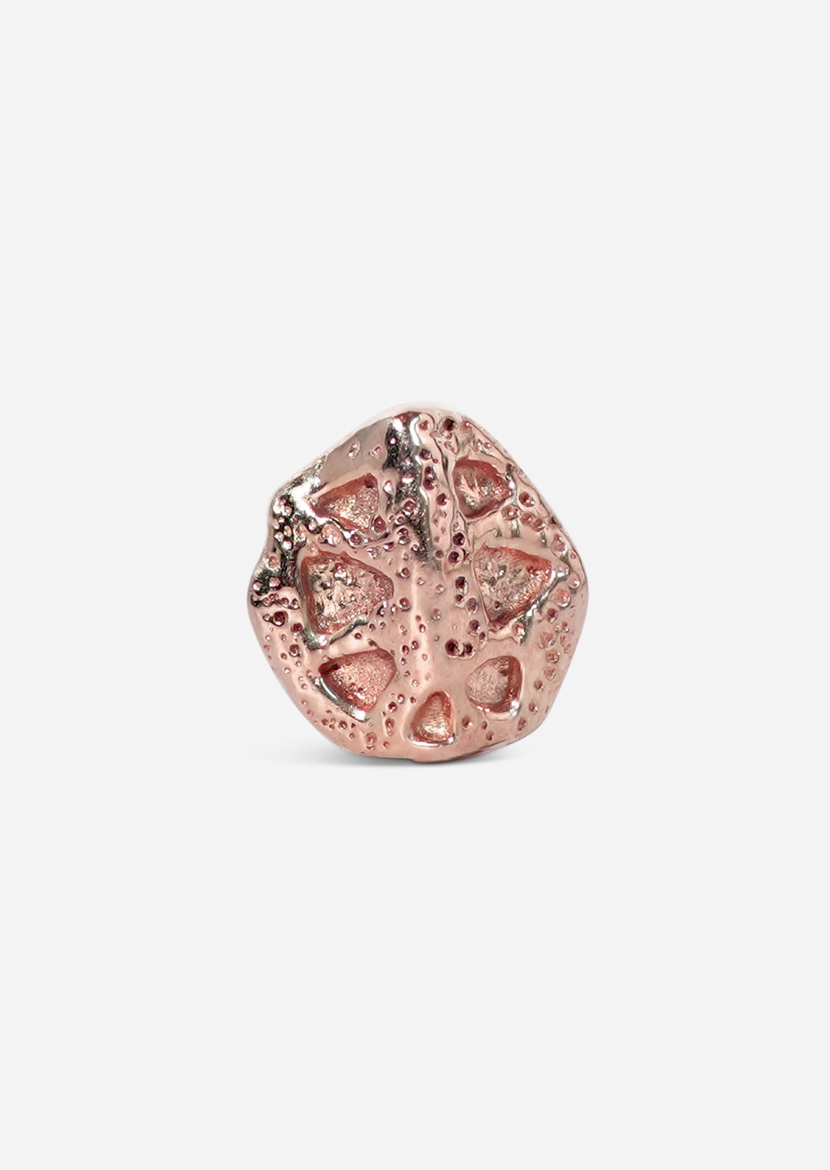 Backbone Threaded Flat Back Earring | Single