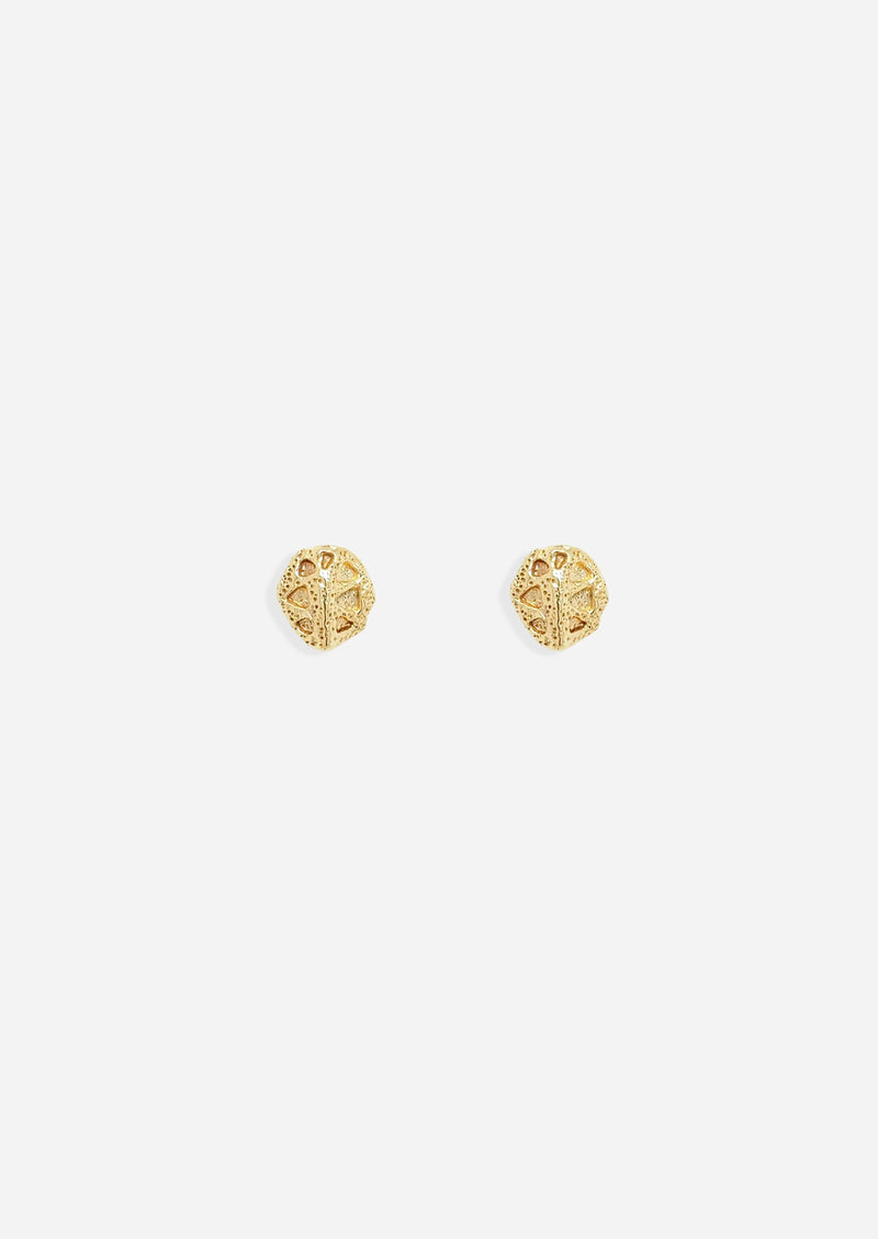 Backbone Threaded Flat Back Earring | Single