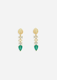 Backbone Baguette Earrings