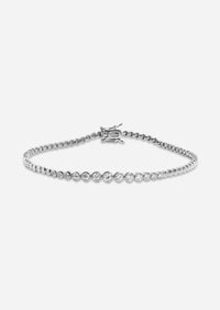 Bezel Tennis Bracelet