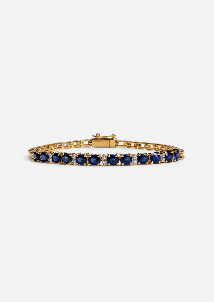 Sapphire Panther Bracelet