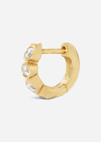 Bubble Huggie Hoop | Single