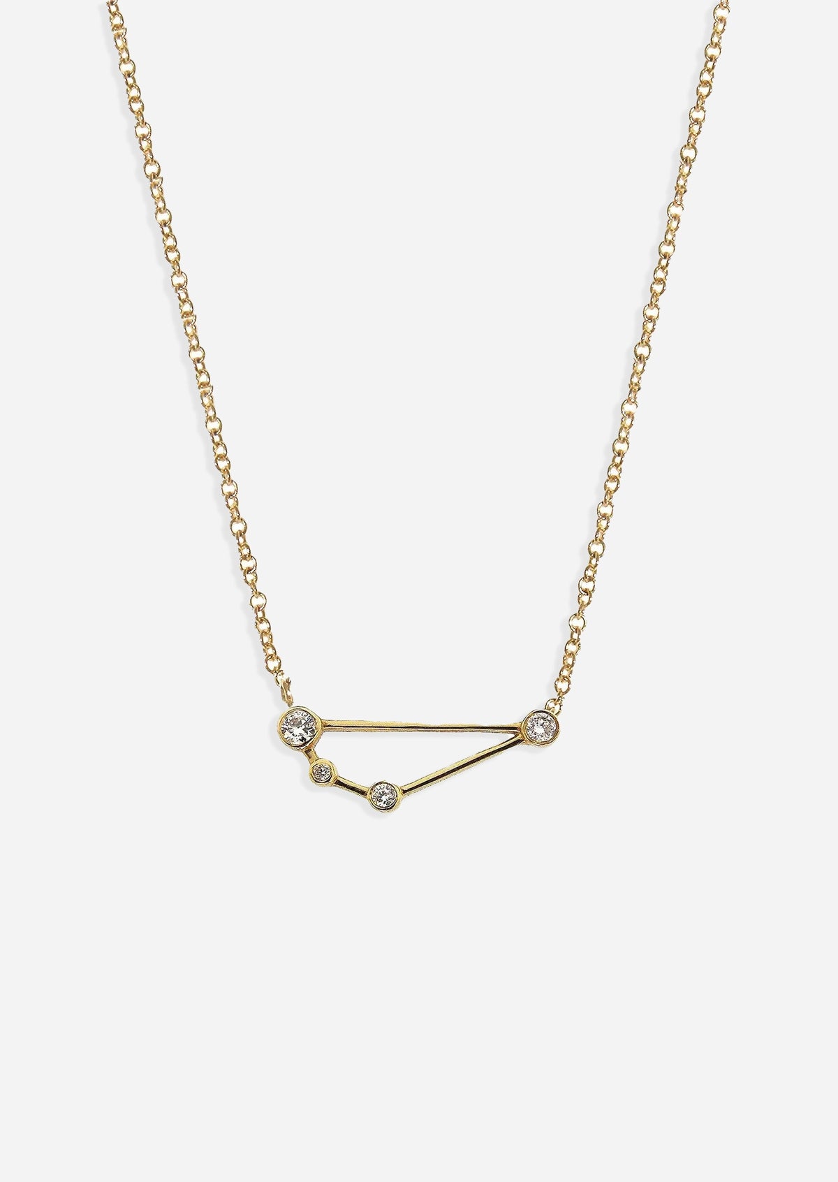 Capricorn Zodiac Necklace