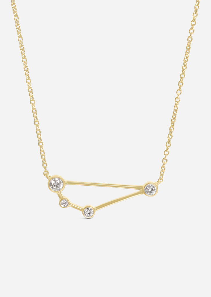 Capricorn Zodiac Necklace