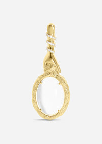 Care Magnifying Glass Pendant