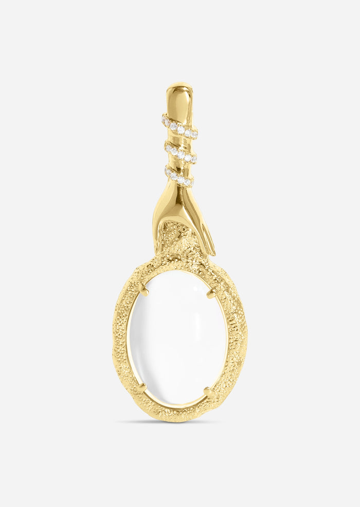 Care Magnifying Glass Pendant