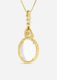 Care Magnifying Glass Pendant