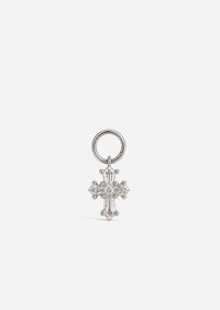 Diamond Cross Charm