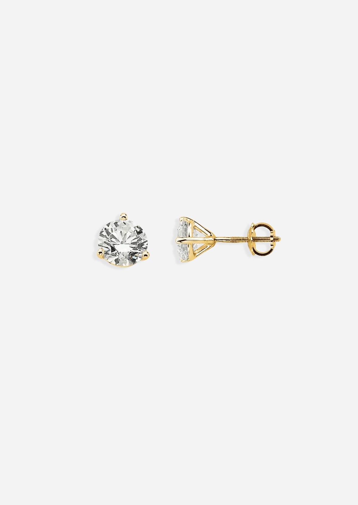 Classic Diamond Earrings