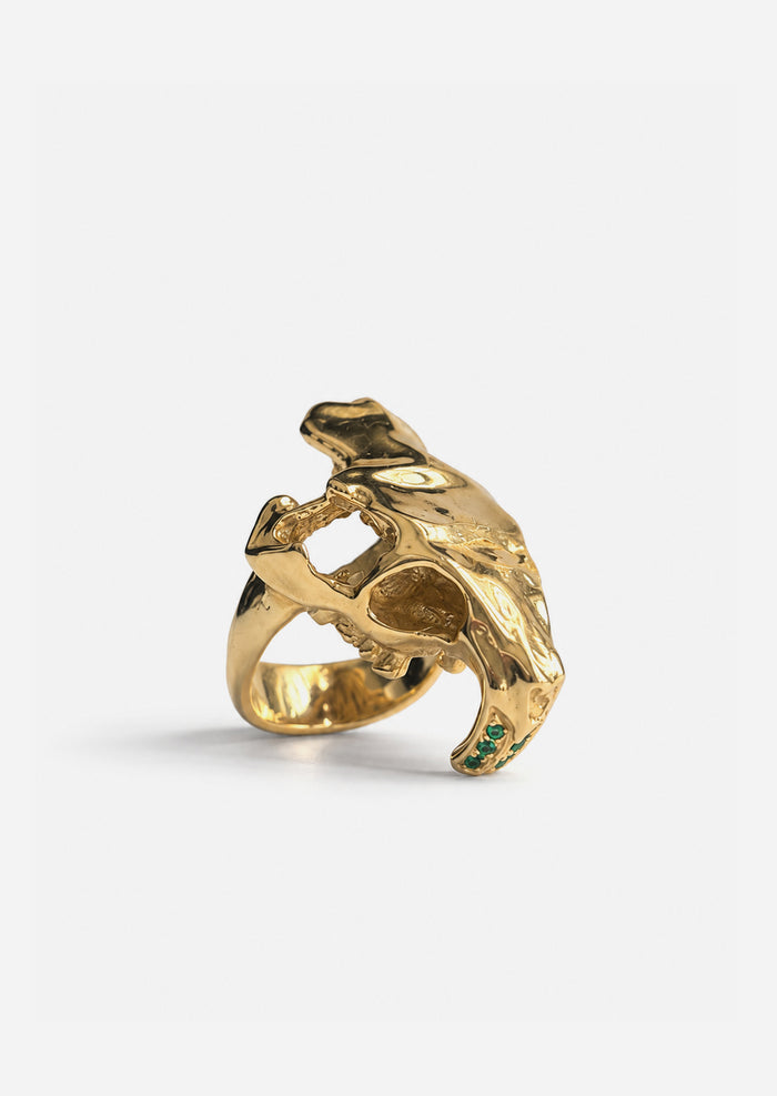 Coypu Skull Ring