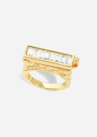 Cypress Poison Ring - Diamond Baguette