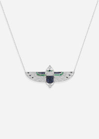 Deco Scarab Necklace