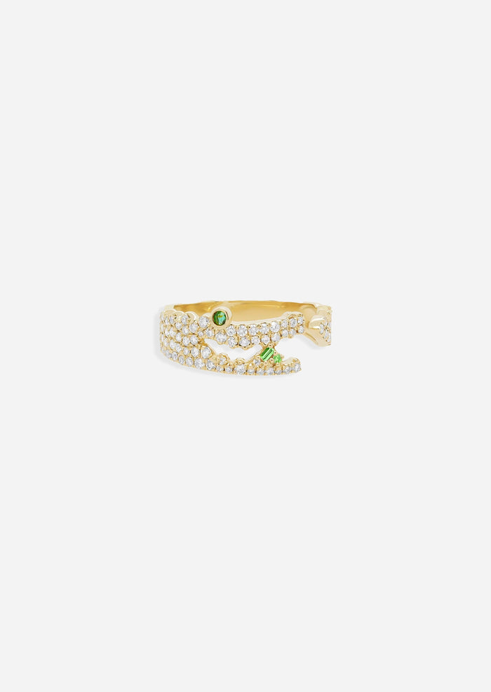 Diamond Gator Ring