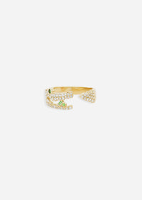 Diamond Gator Ring