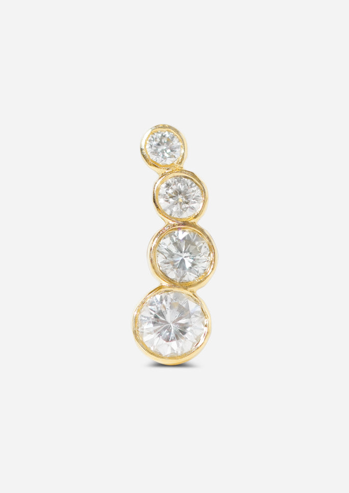 Diamond Crawler Earring | Single