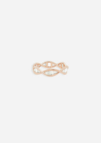 Double Helix Eternity Ring