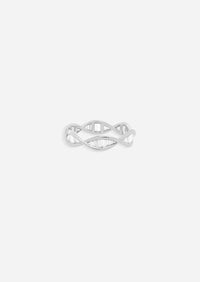 Double Helix Eternity Ring