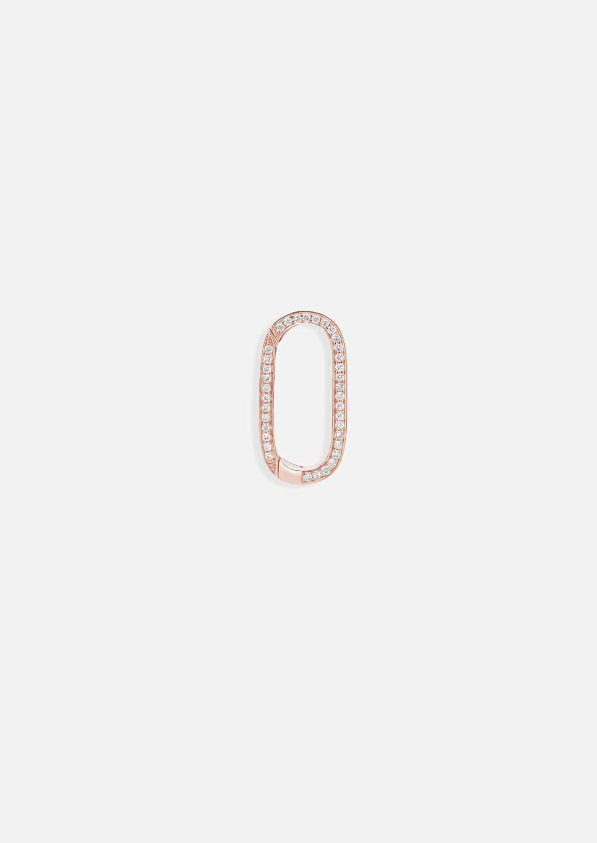 Diamond Oval Link Charm Connector