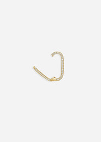 Diamond Oval Link Charm Connector