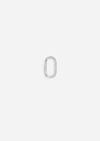 Diamond Oval Link Charm Connector