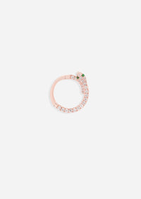Diamond Snake Daith Lock Hoop | Single