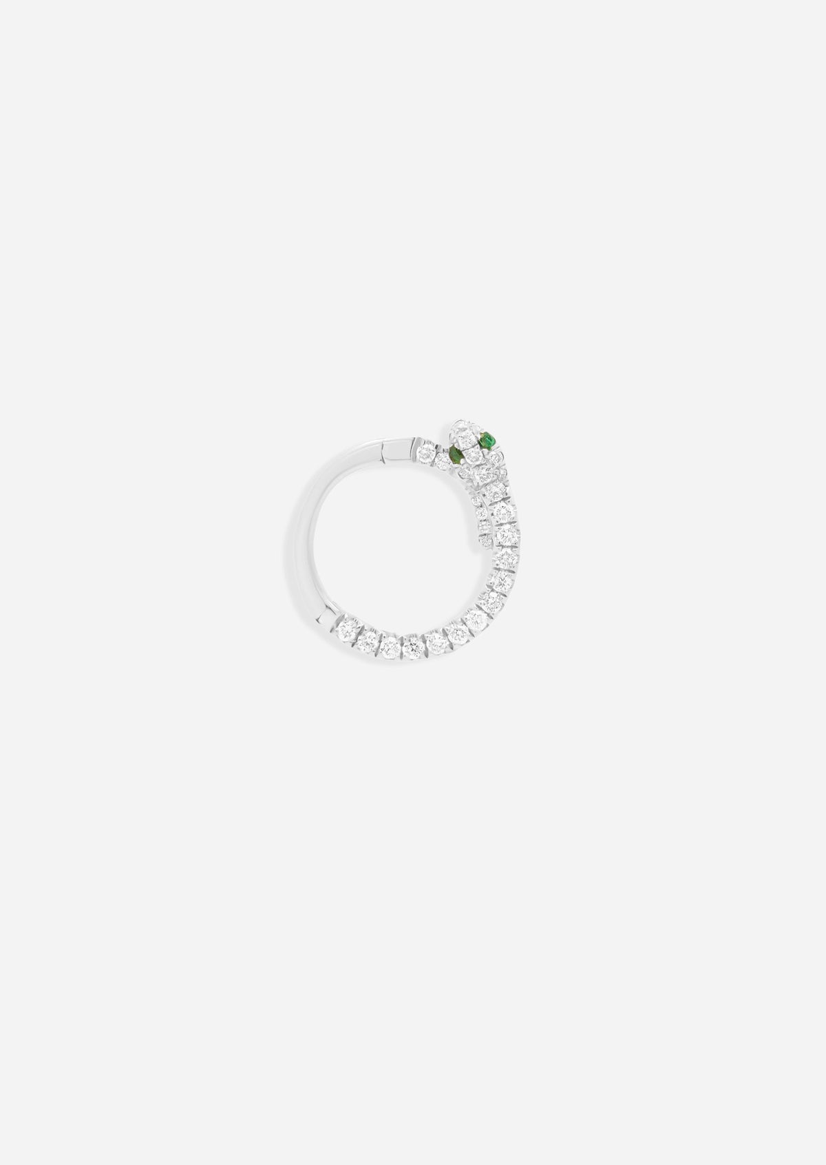 Diamond Snake Daith Lock Hoop | Single