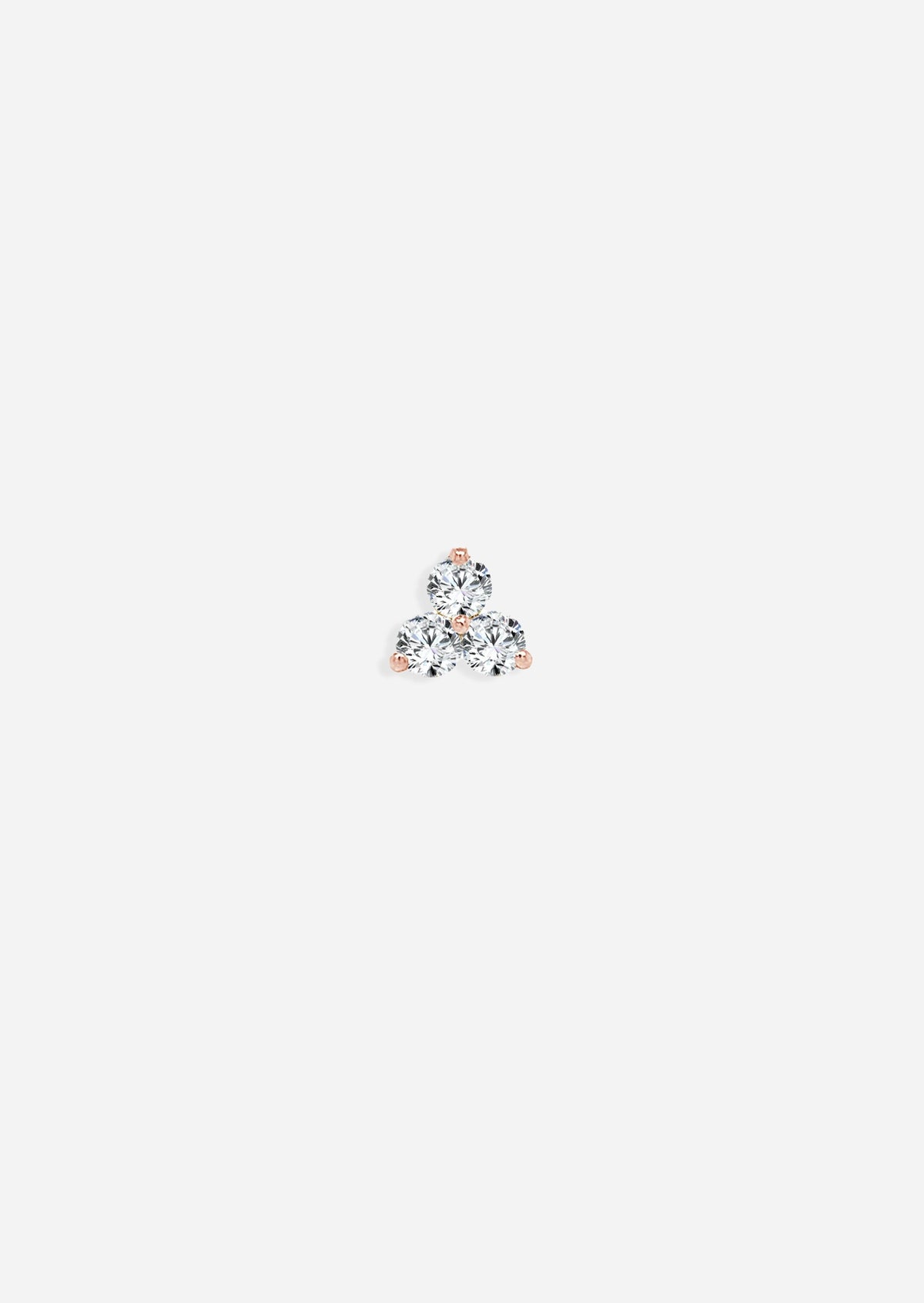 Diamond Trio Earring | Single