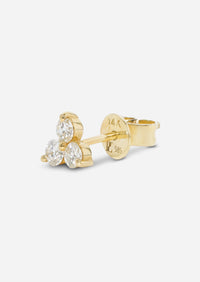Diamond Trio Earring | Single