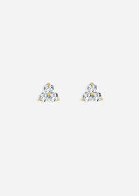 Diamond Trio Earring | Single