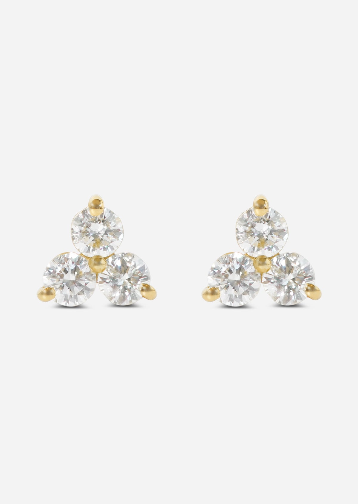 Diamond Trio Earring | Single
