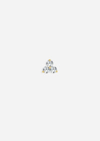 Diamond Trio Earring | Single
