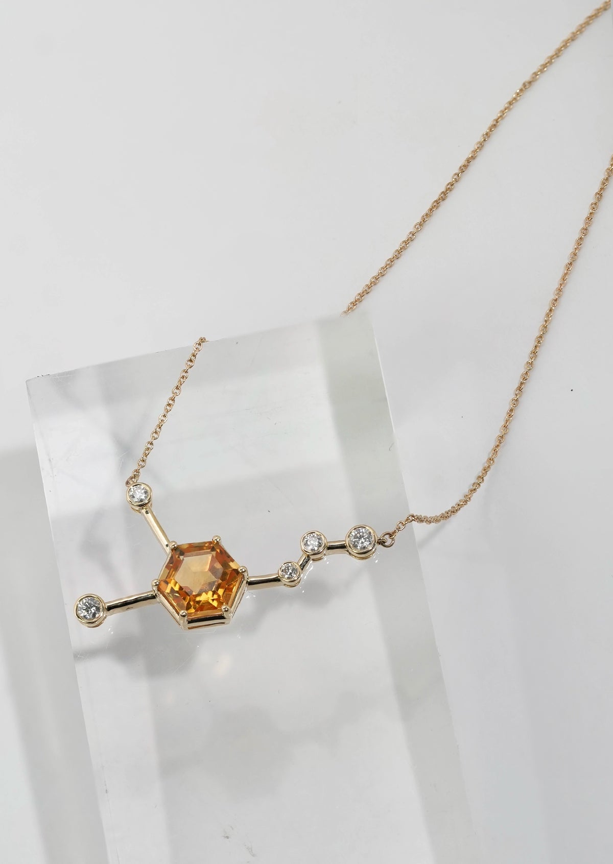 Dopamine Necklace - Citrine