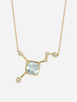 Dopamine Necklace - Brazilian Aquamarine