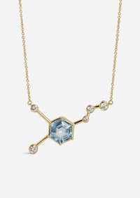 Dopamine Necklace - Brazilian Aquamarine