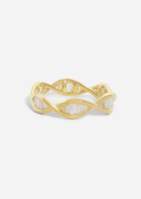 Double Helix Eternity Ring