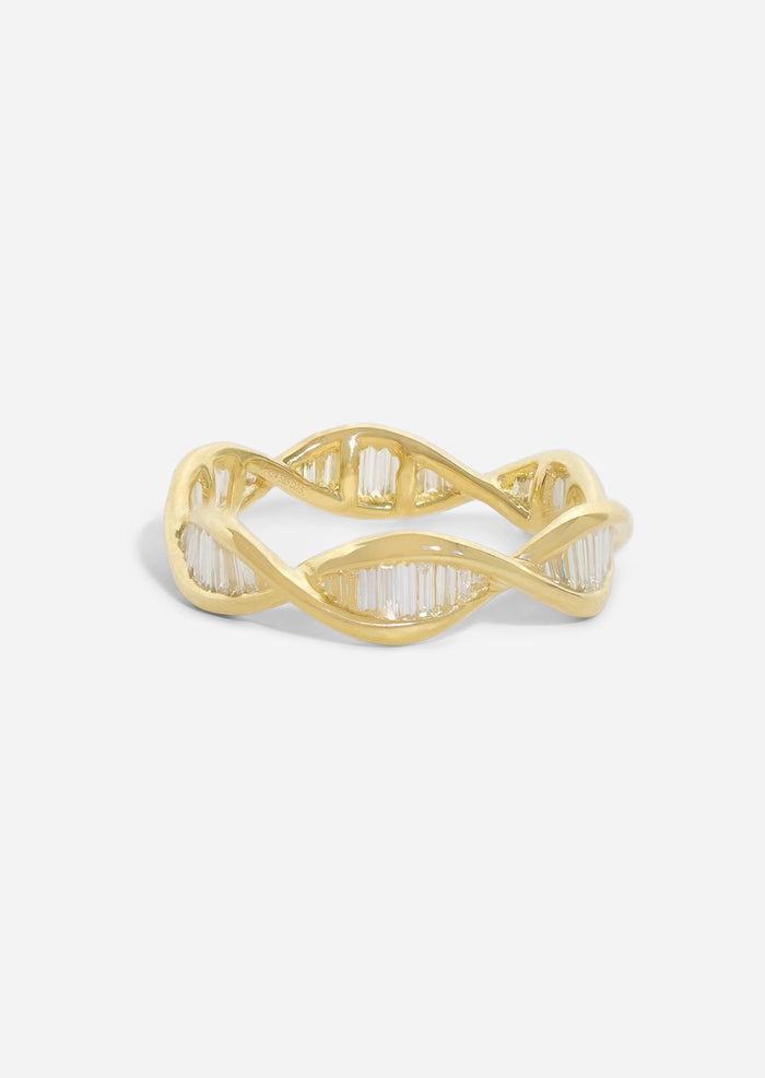 Double Helix Eternity Ring