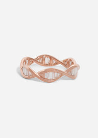 Double Helix Eternity Ring