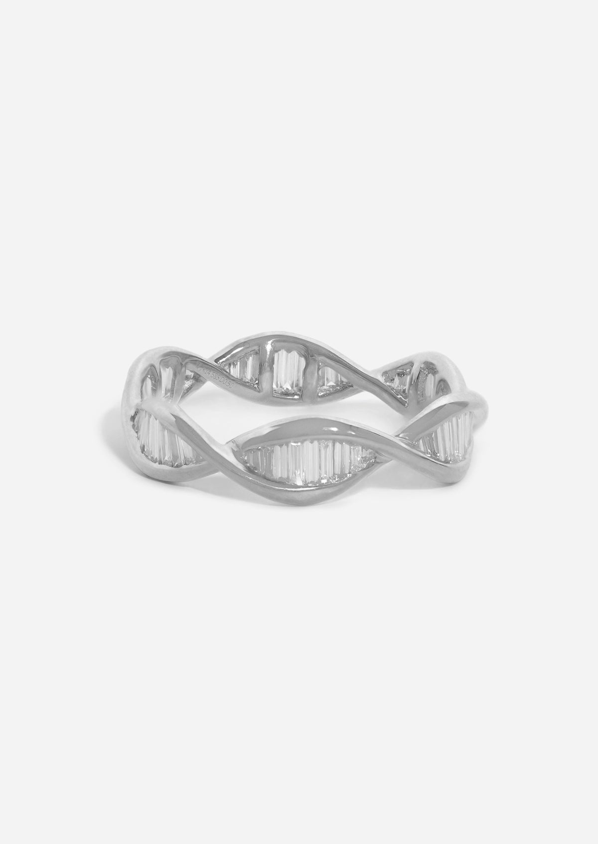 Double Helix Eternity Ring