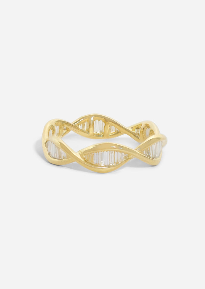 Double Helix Eternity Ring